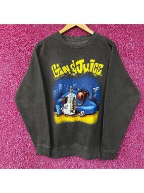 Death Row Records Snoop Doggy Dogg Gin & Juice Crewneck Sweatshirt Medium